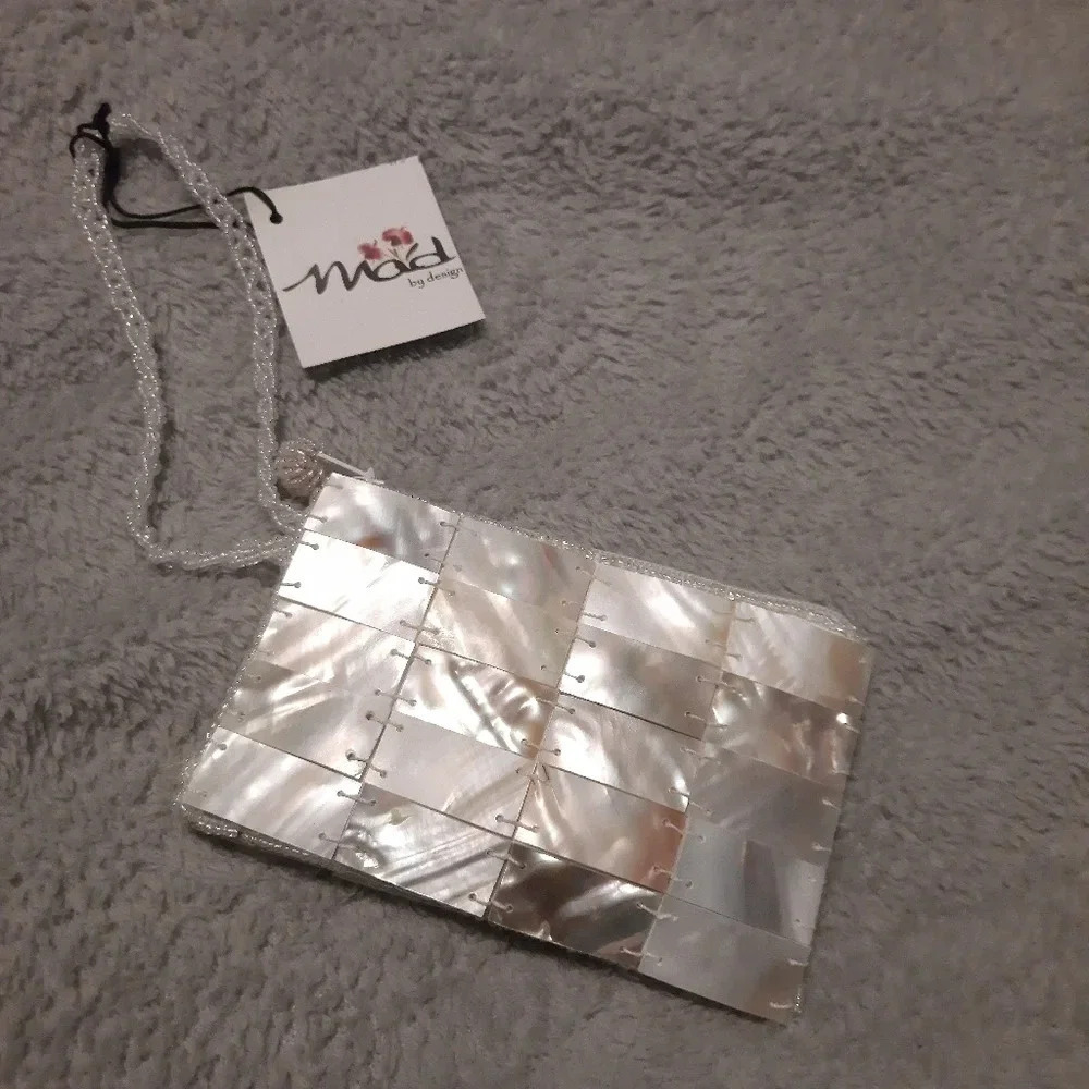 MOD by Design Change Purse MOP & Beadwork Wristlet.